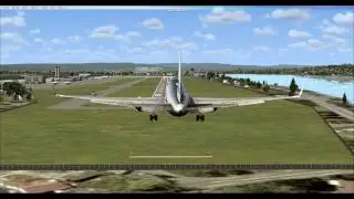 fsx 767 landing at PDX