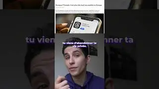 Threads te vole ta Vie Priv&eacute;e ! #twitter #threads