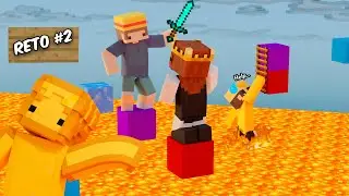 Les puse los RETOS MAS EXTREMOS a mis AMIGOS en MINECRAFT