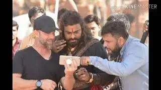 Syera Narasimha Reddy movie unseen making stills