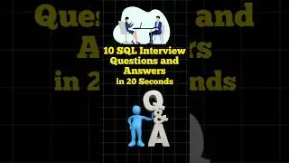 Most Asked SQL INTERVIEW QUESTIONS AND ANSWERS #job #sql #viral #youtubeshorts #interviewready