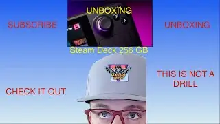 Steam Deck Unboxing W RealShadyUnicorn