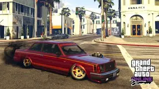 Vulcar Nebula Turbo Drift Session in City STANCED! Next Level!! GTA Online