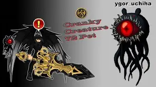 :::AQW::: PET AC no MEMBER Cranky Creature 72 Boss Drop Rarity (2021)