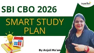 SBI CBO 2026 | Smart Study Plan
