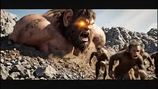 Tiny Hominids Saved a Prehistoric Giant Human with Mammoths&rsquo; Help #prehistoriclife #earlyhumans