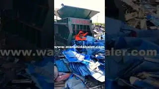 Automatic Control Scrap Metal Shear Hydraulic Waste Steel Pipes Tanks Cutting Machine