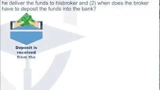 Timely Deposit of Escrow Funds - a Florida Real Estate Exam Prep Tutorial