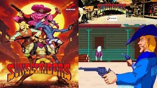 Sunset Riders-Billy-Arcade Playthrough