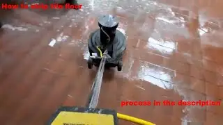 How to strip tile floor ( check description)