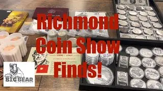 Richmond Virginia Coin Show 2024 Finds Silver, Copper and Collectibles