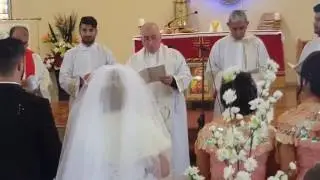 قداس البوراخ بصوت الاب عمانوئيل القس كَورييل - زواج زهير&مارلين