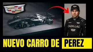 Cadillac revela su pintura oficial para el shakedown | P&eacute;rez qued&oacute; encantado
