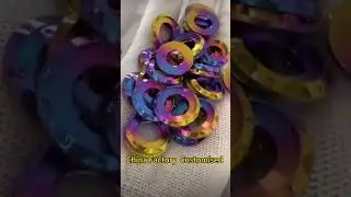 titanium washer  #titaniumalloy#titaniumbolt #titaniumnut #titaniumwasher #titaniumspring
