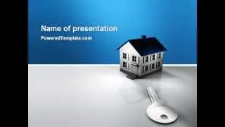 Real Estate Property PowerPoint Template by PoweredTemplate.com