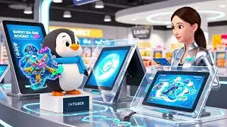 Billionaire Penguin vs. Jeff Bezos Who Wins with HOLOGRAPHIC Robot Tech?