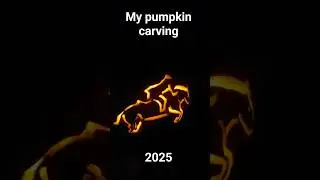 Horse pumpkin carving have to see process took me 1 hour! #youtube #horse #pumpkin #halloween #best