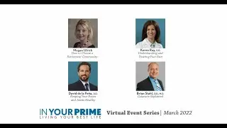 In Your Prime Virtual Speaker Series: March 2022
