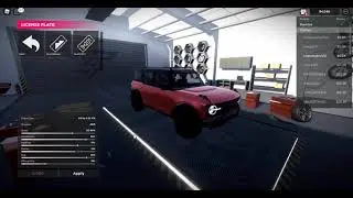 CAR CUSTOMIZATION In Palm Ridge In ROBLOX REALISTIC GAME.