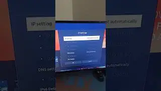 get IP address of wifi or hotspot on samsung smart tv #wifi #hotspot #shorts