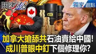 川普封鎖44萬「送中的委國石油」加拿大就湊上！總理卡尼舔共過頭...妄想當中國的一省！？-張炤和【關鍵時刻】