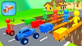 Shape shifting 🚲🚁🚗 All Levels Gameplay Walkthrough Android,ios Max Level PT181