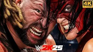 Brock Lesnar vs Kane &ndash; LAST MAN STANDING WAR ! 🔥 World Heavyweight Championship | WWE 2K25 [4K]
