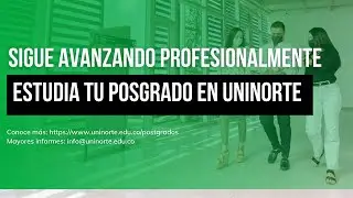 Posgrados Ingenier&iacute;as - Universidad del Norte