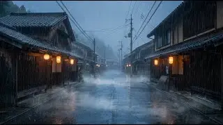 Rain Sounds For Sleeping 99% | Fall Asleep Fast With Gentle Thunderstorm & Heavy Rain Ambience