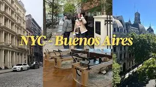 C&oacute;mo es vivir viajando por el mundo - Mi vida entre Nueva York y Buenos Aires l Vlog
