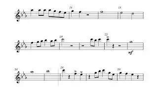Eye of the Tiger - Flute - Arr. by Gerald Sebesky