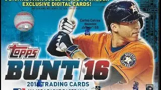 2016 Topps Bunt Baseball Retail Box Break  Blaster + Hanger Pack