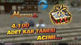 METİN2 TR - 4100 ADET KAR TANESİ SANDIĞI AÇIMI BOL BOL MARKA KASIYORUZ...