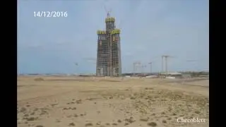 Jeddah Tower | Timelapse 2016 & January Update | First Half of 2017