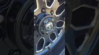 Custom 3D printed center caps | Fuel D588 8x6.5 wheels