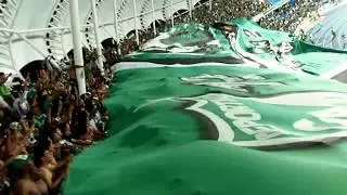 El mejor tapa tribuna de Colombia | Frente Radical Verdiblanco | Deportivo Cali ultras 1992