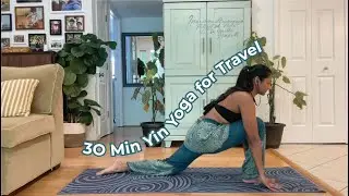 Grounding Yin Yoga for Travel Recovery | Easha Perinpanathan | Yoke Yoga Creator