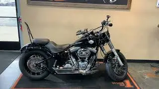 2015 Harley-Davidson Softail Slim in Vivid Black-FLS
