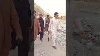 with commissioner Bahrain ishaq ahmad khan// in visit kalam road_// @everyone #bahrain #bahrainswat