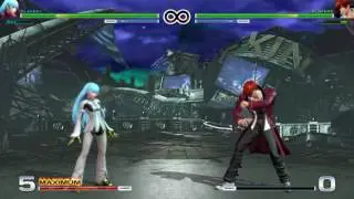 THE KING OF FIGHTERS XIV - Kula Diamond Combo Video