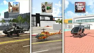 Helicopter in Indian GTA Games 😍 || Which Helicopter is best 🔥