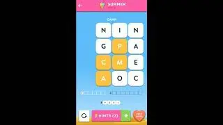 Wordbrain 2 Summer Event July 1 2019 | Wordbrain 2 Spring Day 9