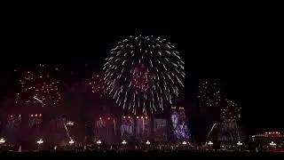 New Year's Eve fireworks display in Jilin, China, 2026 # 2026 New Year celebration