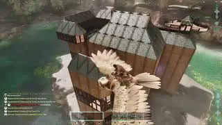 Ark Survival Ascended  - Valguero - Cabin in The Woods - Exterior Tour 