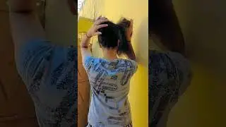 easy bun making😉#longhair #trending #indian #hairgoals #haircare #bunmaking #longhairgoals #viral