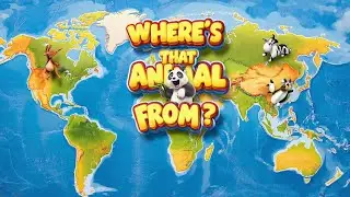 Where&rsquo;s That Animal From? 🌍 | World Animals Song for Kids | Learning Geography & Habitats