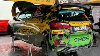 Igor Widłak / Daniel Dymurski - Strefa serwisowa ERC Szwecja 2024 | 4K |