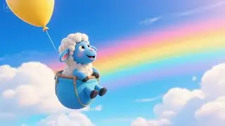 Baa Baa Blue Sheep&rsquo;s Balloon Ride | Fun Balloon Song for Kids | Nursery Rhymes & Songs for Children