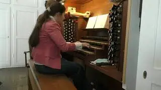 Georgi Muschel. Toccata. Ekaterina Porizko, Orgel