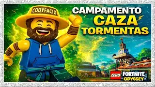 campamento caza tormentas🎮| lego fortnite odyssey ninjago gameplay español